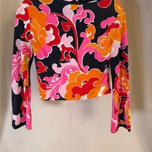Vintage sighned MR DINO psychedelic blouse